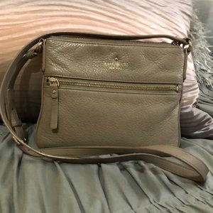 Kate spade nude satchel purse